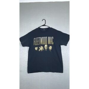 Fleetwood Mac Shirt Mens‎ Large Black 2013 Tour Concert Band Rock Tee Graphic